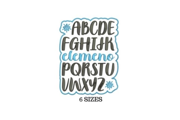 ABCD: A Playful Embroidery Design for Baby Projects