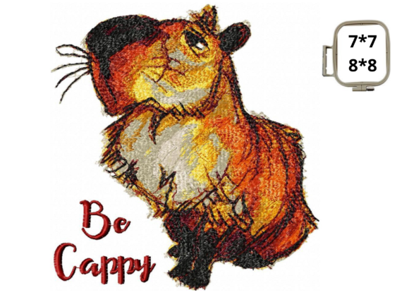 Capybara Be Cappy: A Holiday Embroidery Review
