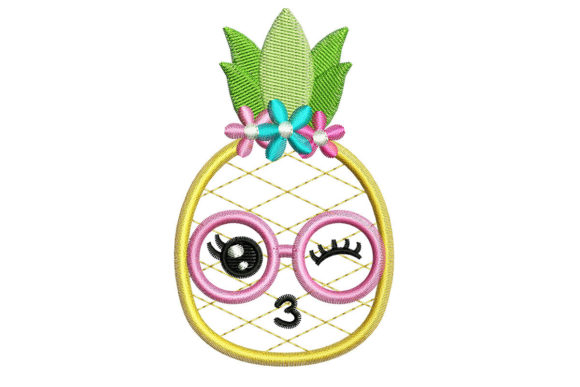Cute Pineapple: A Summer Embroidery Review