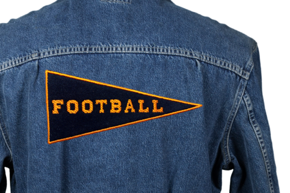 Review: Football Pennant Flag for Holiday Sales