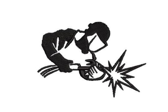 Welder Silhouette: A Bold Choice for Personalized Gifts